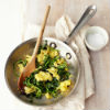 Watercress with Garlic and Scrambled Eggs 02