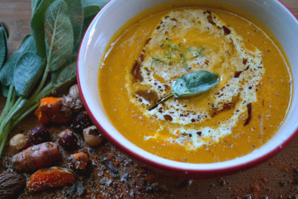 1pumpkinsoup1-1024x682 Pumpkin sage soup