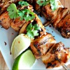 Honey Lime Chicken Skewers