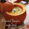 Roasted Pumpkin Sage Soup