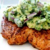 Grilled Salmon with Avocado Salsa