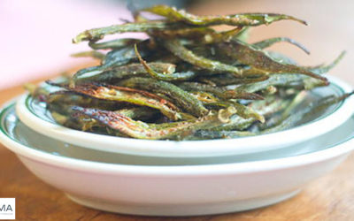 Okra Chips – a healthy snack