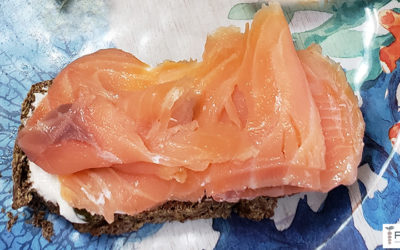 Salmon Flax Toast