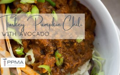 Turkey Pumpkin Chili with Avocado