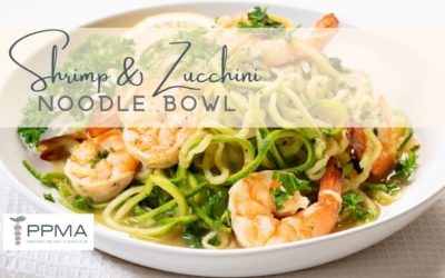 Shrimp & Zucchini Noodle Bowl