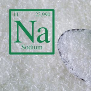 An image of the symbol for Sodium (