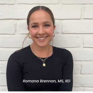 Romana Brennan, MS, RD, board-certified by the Commission on Dietetic Registration as a Registered Dietitian Nutritionist at PPMA.