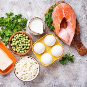 Breast Health Support - Vitamin D-rich food