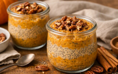 Pumpkin Pie Chia Pudding: A Fall Inspired, Heart Healthy Breakfast